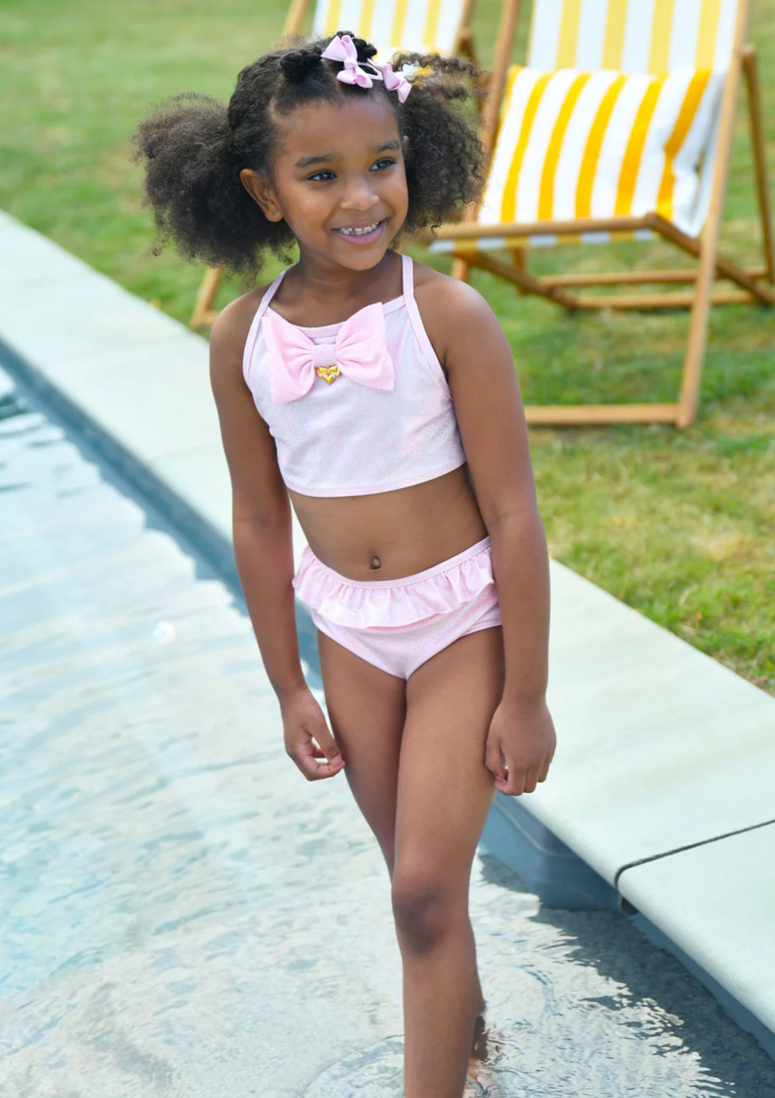 Angel’s face Malika Pink Sparkle Bikini Pink Sparkle