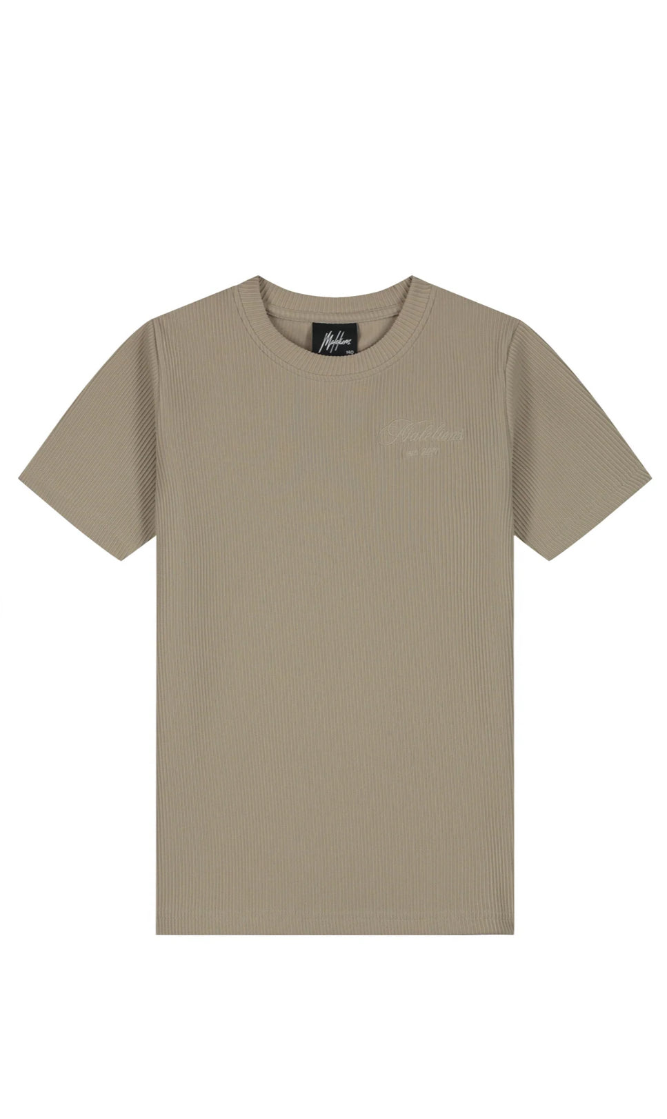 Malelions Junior Ribbed Script T-Shirt