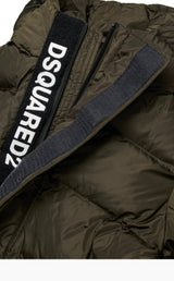DSQUARED2 winterjas Olive night