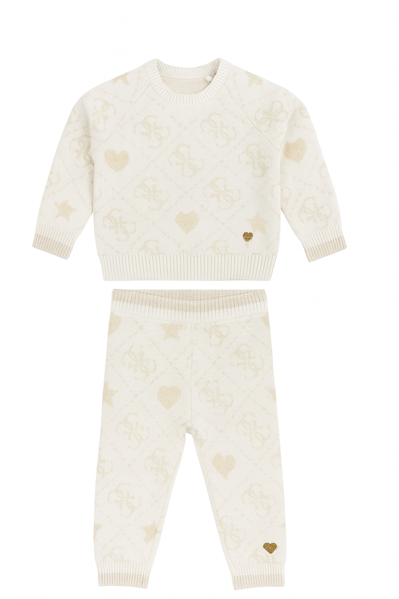 Guess Set LS sweater + sweater pants