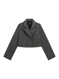 Guess Pinstripe Blazer