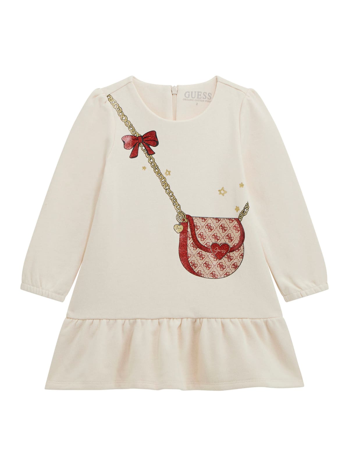 Guess French Terry LS Dress