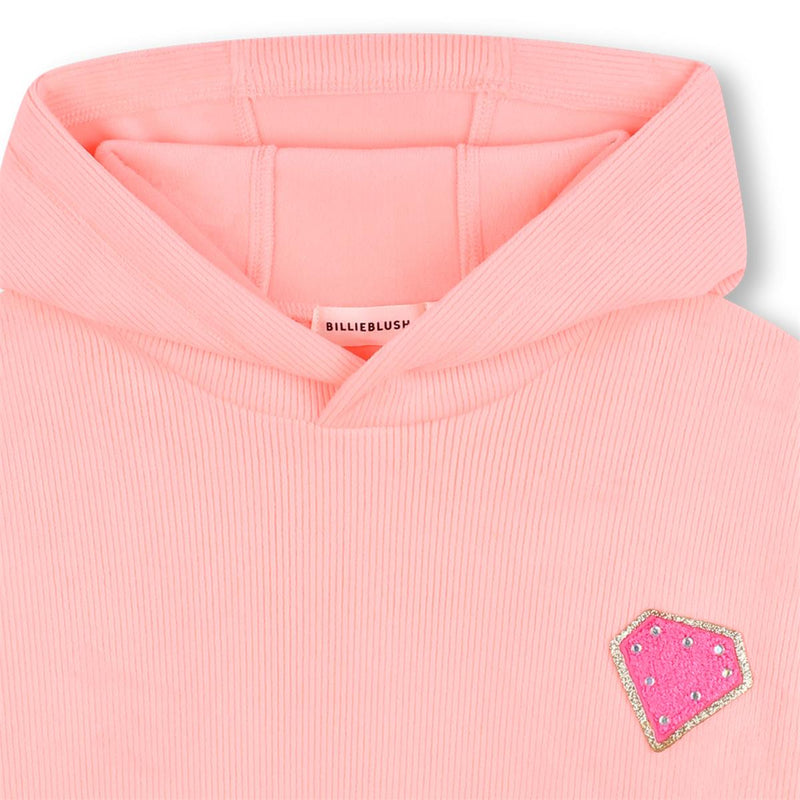 Billie Blush sweater met kap