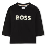 Hugo Boss T-shirt met lange mouwen