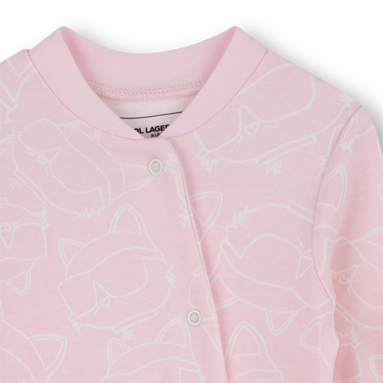 Karl Lagerfeld Boxpakje+muts+slabbetje