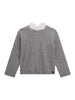 Guess LS Sweater With Lace Collar