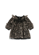 Baby Leopard Dress Black