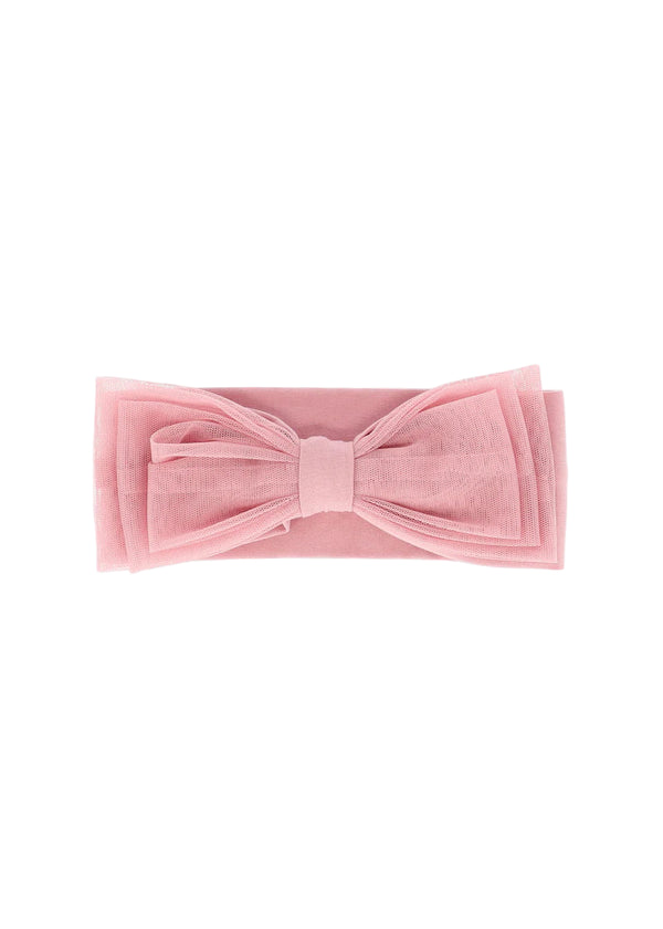 Tulle Baby Headband Tea Rose