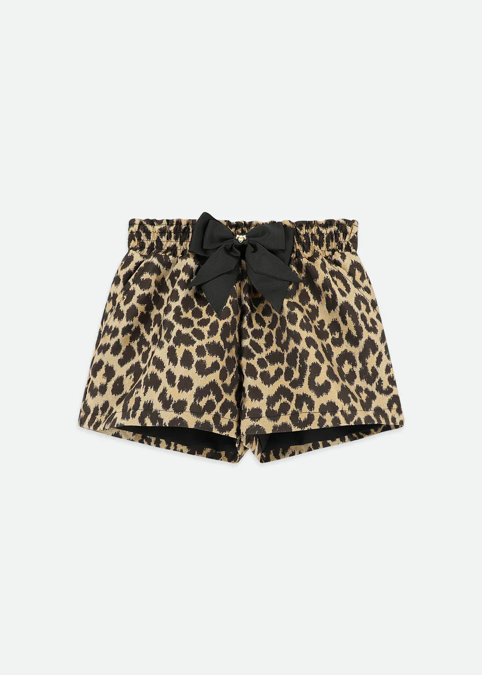 Shorts Black Leopard