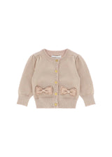 Nikki Metallic Cardigan Gold